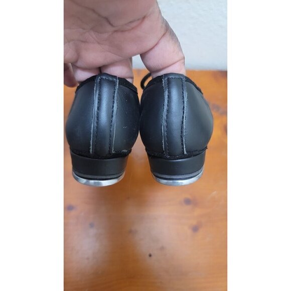 REVOLUTION DANCEWEAR KIDS JAZZ TAP DANCE BLACK SHOES C13 - Picture 5 of 9